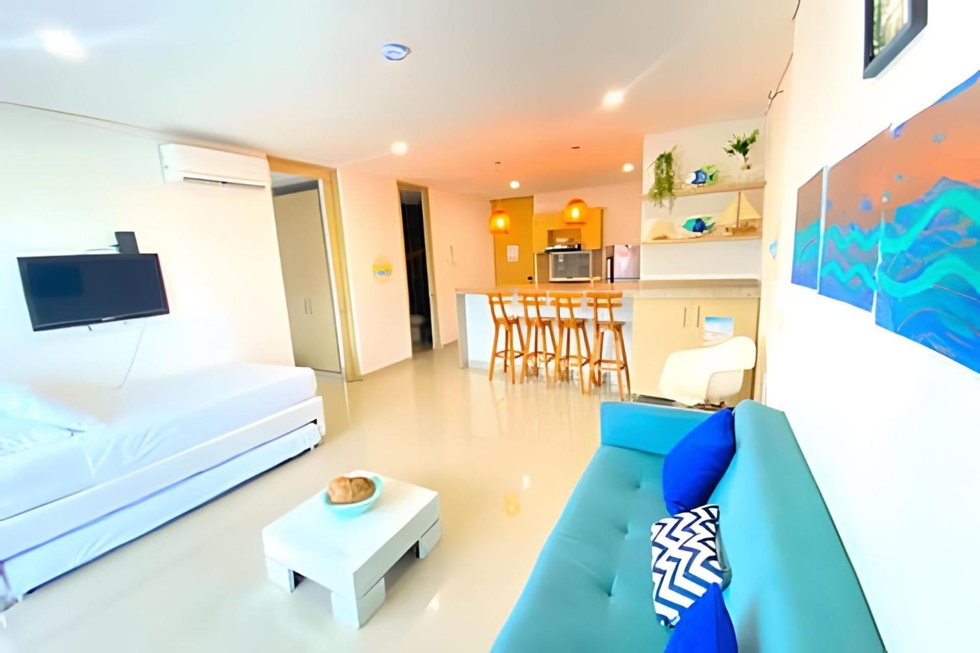 Apartamentos Reserva Del Mar - Frente Al Mar By Soho Санта Марта Екстериор снимка
