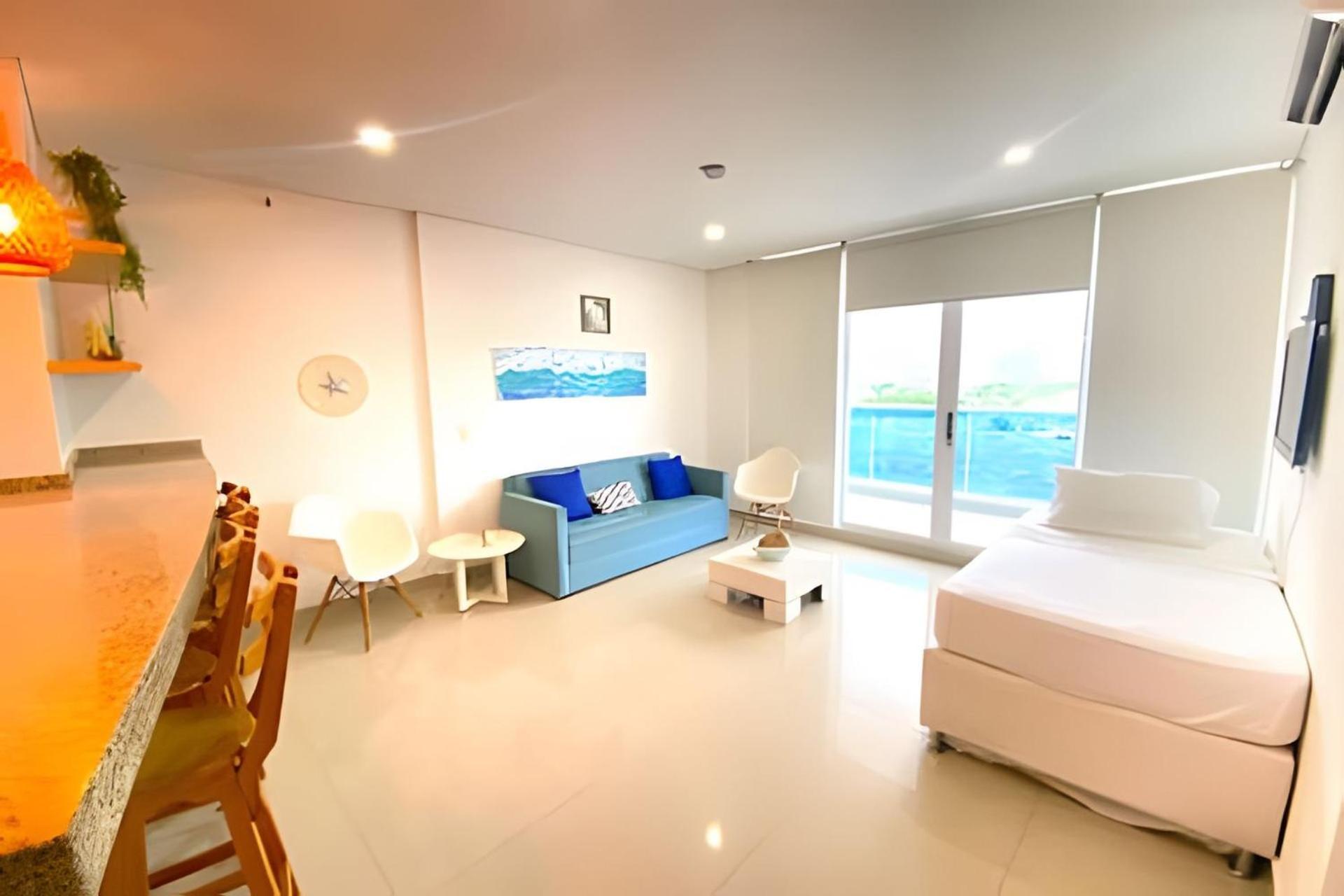 Apartamentos Reserva Del Mar - Frente Al Mar By Soho Санта Марта Екстериор снимка