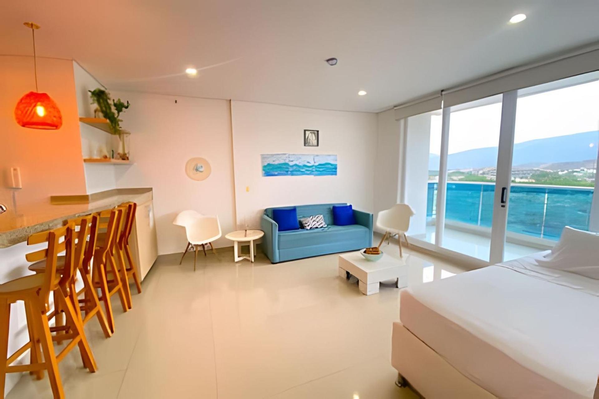 Apartamentos Reserva Del Mar - Frente Al Mar By Soho Санта Марта Екстериор снимка