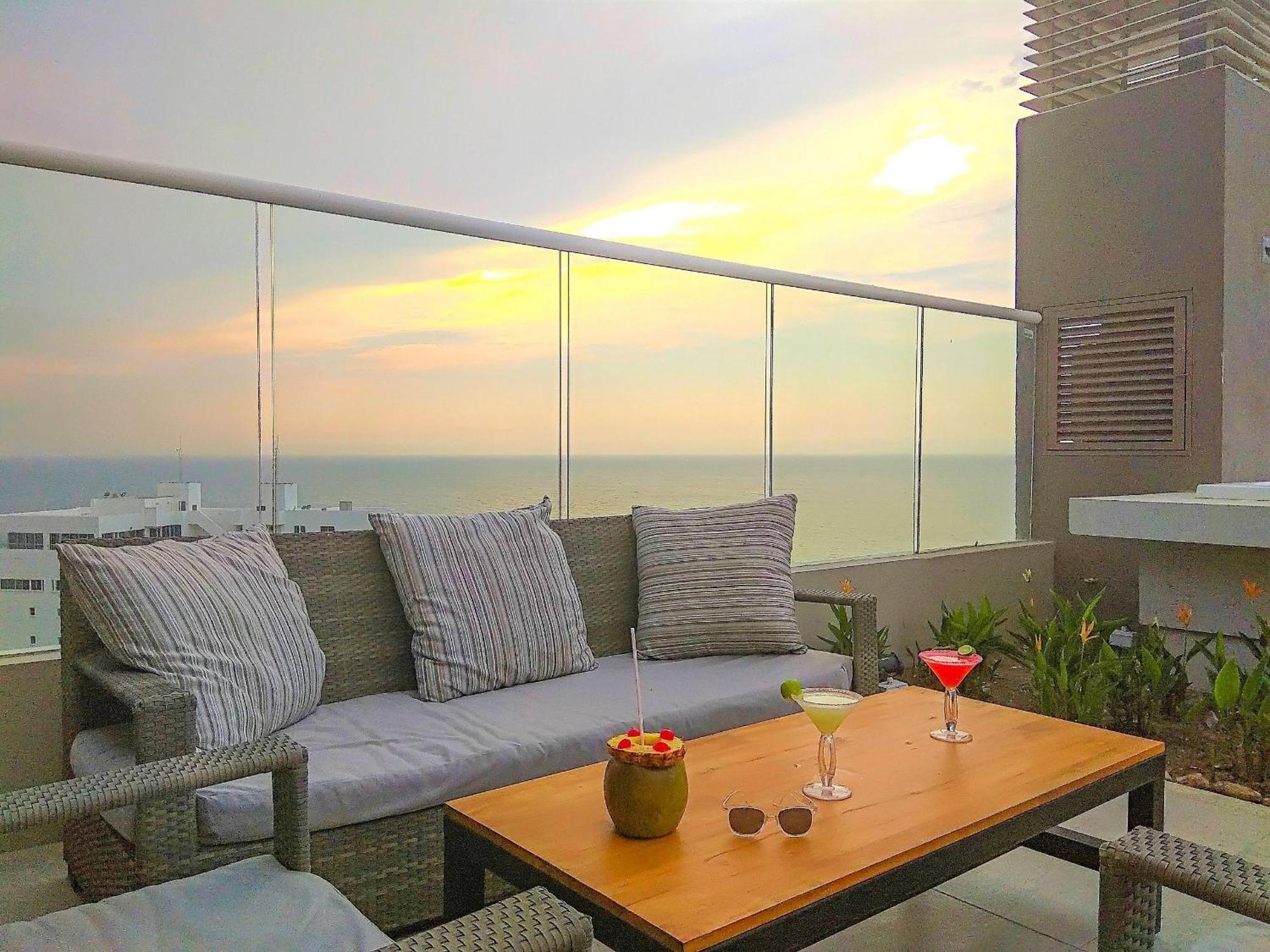 Apartamentos Reserva Del Mar - Frente Al Mar By Soho Санта Марта Екстериор снимка